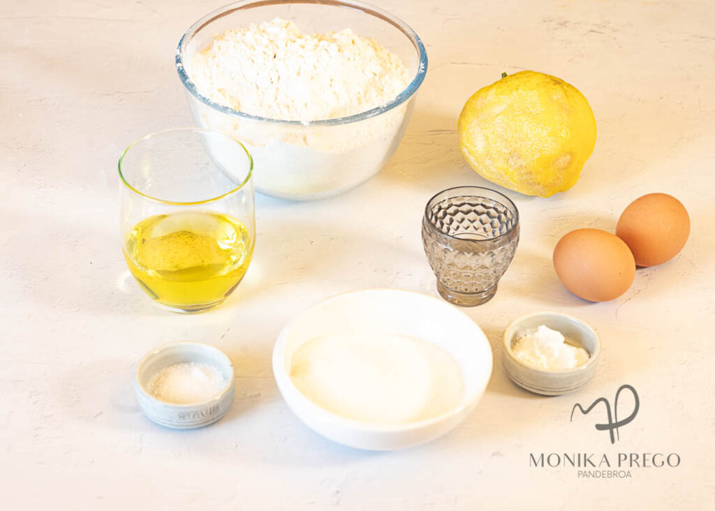 Ingredientes para hacer los auténticos periquitos de Ordes 