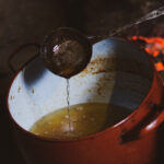 la olla de la grasa