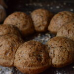 rosca de pan de semillas
