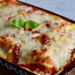 lasaña de bonito lista