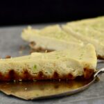 porción de tarta de queso