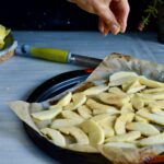 manzanas listas para asar