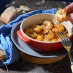 mojar pan en el aceite de las gambas