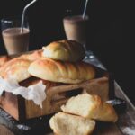 Merienda con panecillos de viena 