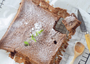 bizcocho esponjoso de chocolate 