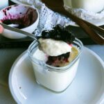 yogur casero pandebroa con bayas