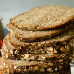 rebanada de pan de molde grande