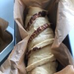 Pan de molde antes de hornear