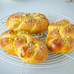 Trenzas de calabaza listas para disfrutar 