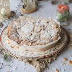 tarta de almendra navideña sin gluten
