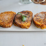 Torrijas de naranja listas para degustar 
