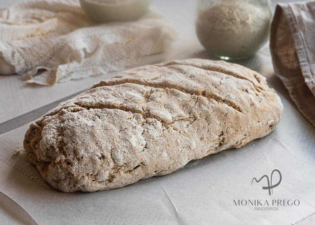 Pan sin gluten formado
