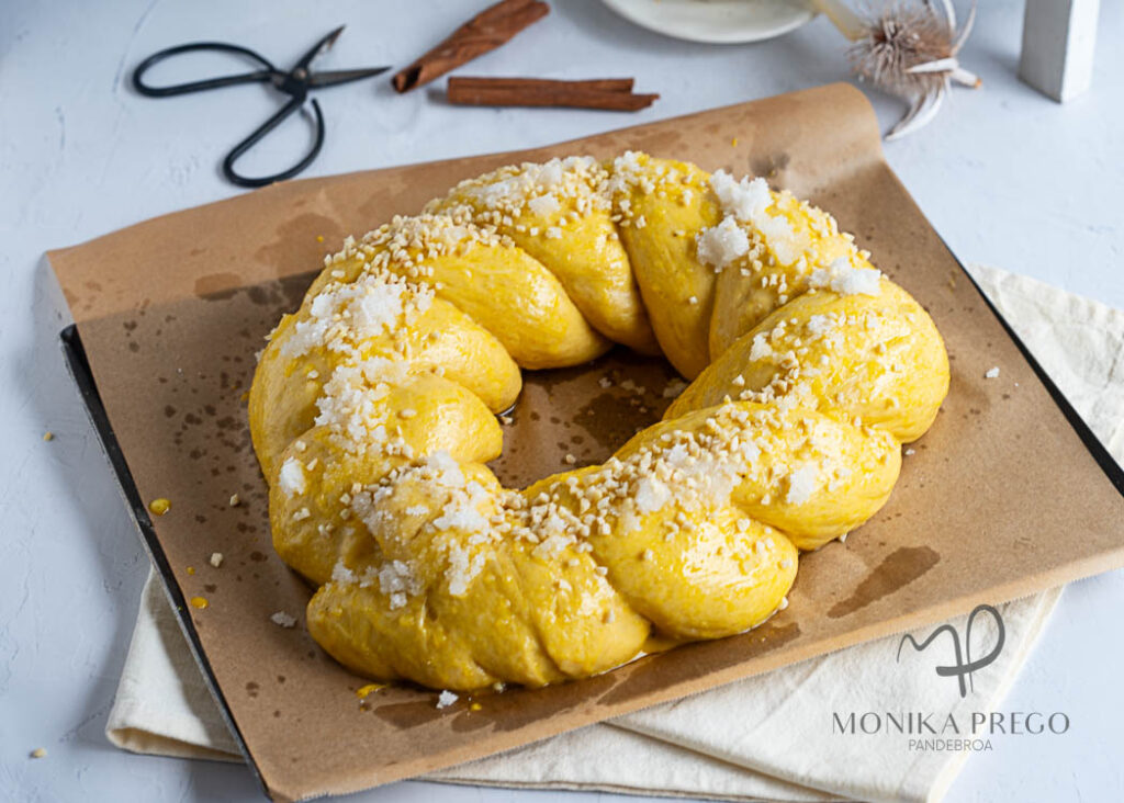 masa de roscón de Reyes
