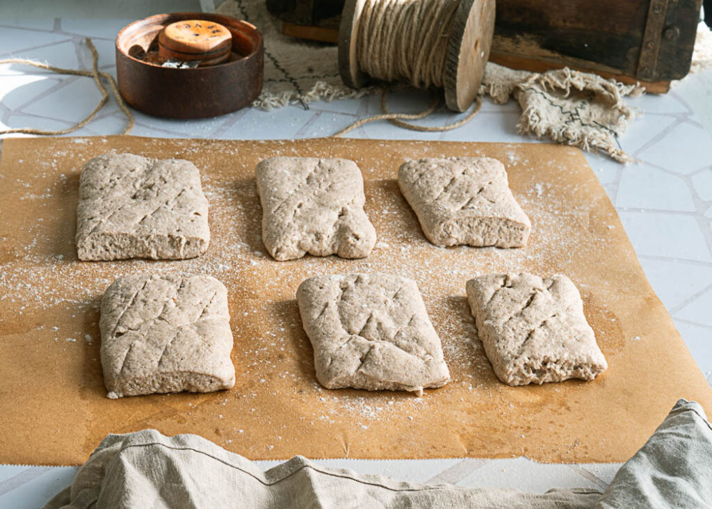 chapatas sin gluten fermentando 