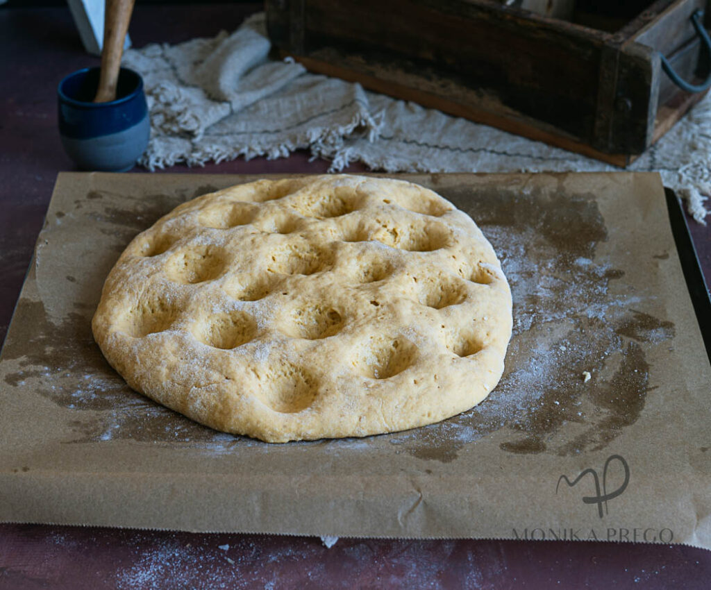 Torta de vigo sin gluten levada