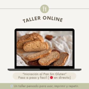 Taller online de pan sin gluten