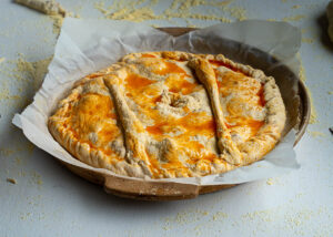 Empanada recien hecha 