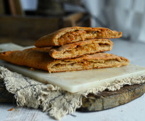 Empanada de zorza sin gluten