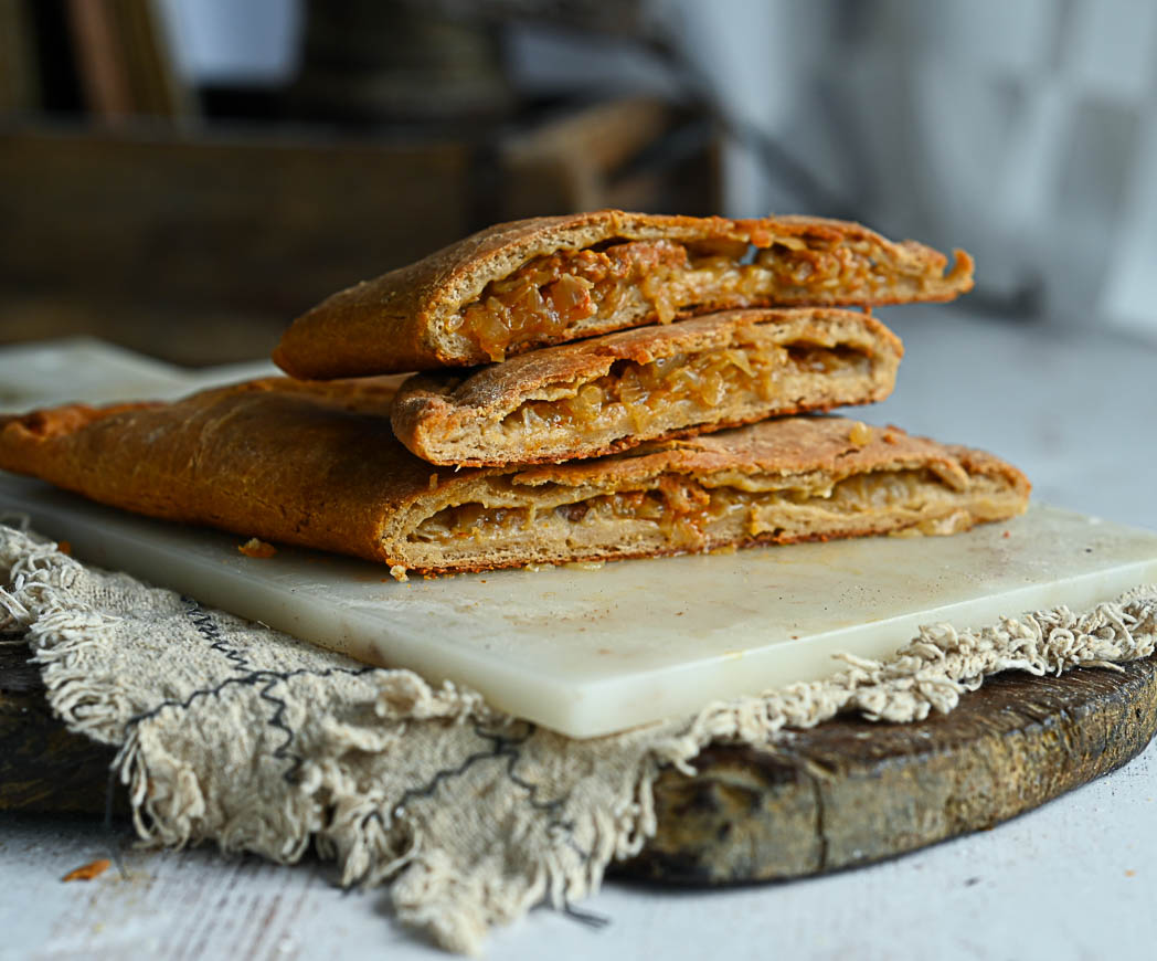 Empanada de zorza sin gluten
